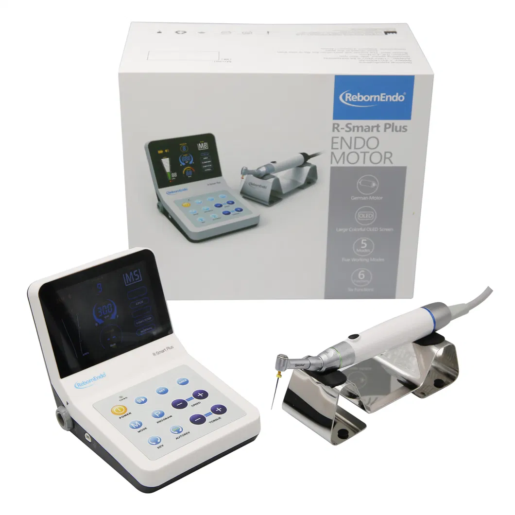 Rebornendo Dental Endo Motor with Apex Locator Endodontic Treatment Equipment Endo Motor